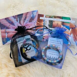 Sashka Co. Four Beaded Bracelets Bundle